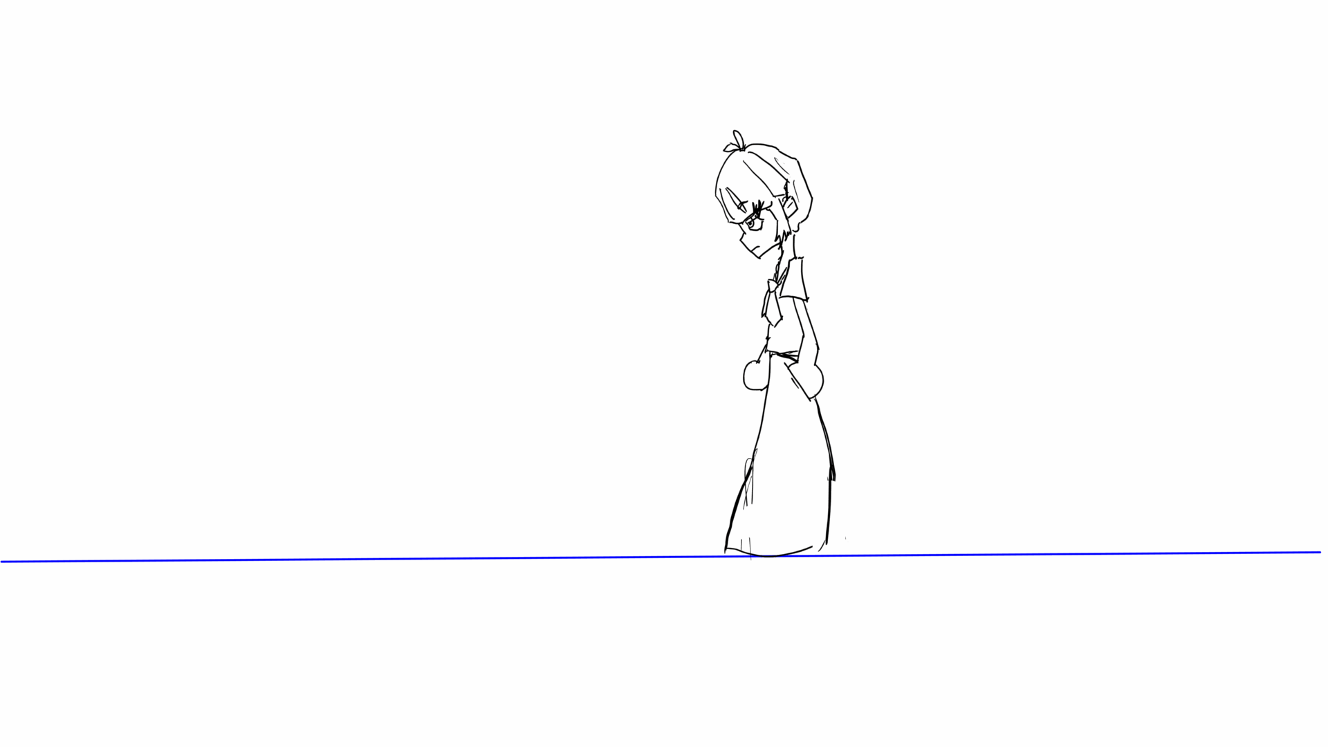 japanese schoolgirl doing a flip